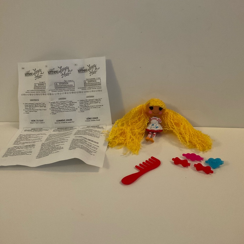 Lalaloopsy Mini Splatter Splash Loopy Hair Doll